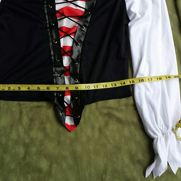 🎁Y2K pirate M/L costume 3pieces - Picture 8 of 10